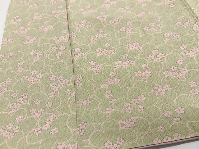 平和屋着物■上質な小紋　花尽くし　正絹　逸品　CABI6828xe