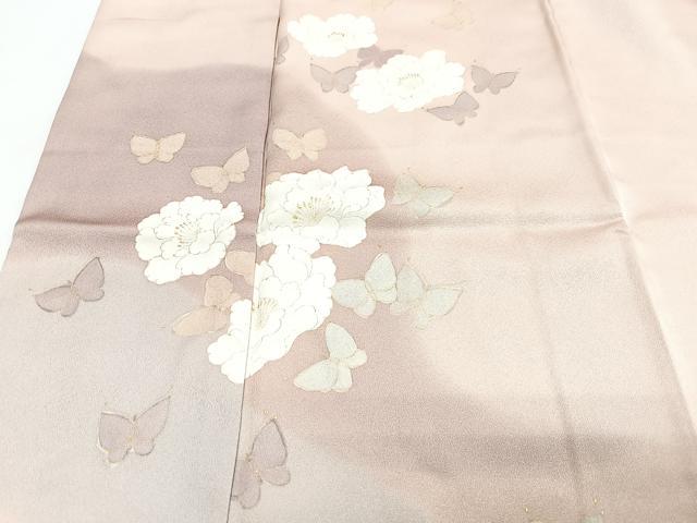 平和屋着物■訪問着　花蝶文　金彩　正絹　逸品　CABI6830xe