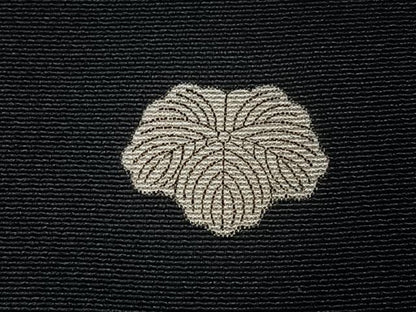 平和屋着物■豪華黒留袖　作家物　陶器花文　金彩　正絹　逸品　CABI6838xe