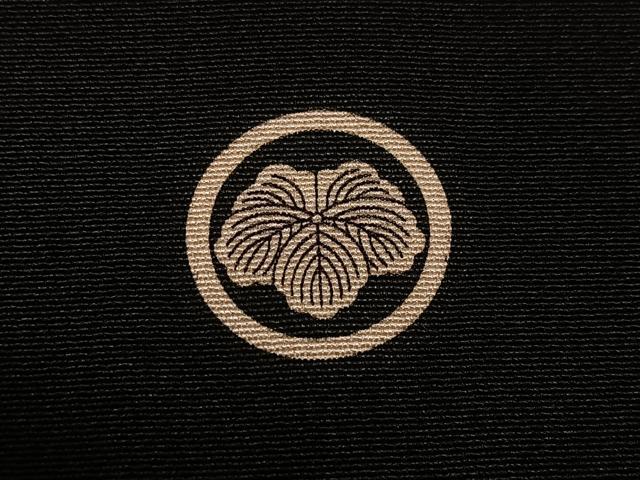 平和屋着物■豪華黒留袖　駒刺繍　飛鶴吉祥花文　金彩　正絹　逸品　CABI6844xe