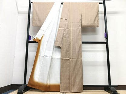 平和屋着物■小紋　縞　洗える着物　CABI6848xe