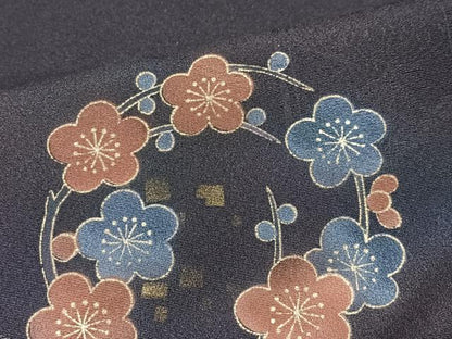平和屋着物■訪問着　花丸文　暈し染め　金彩　正絹　逸品　CABI6851xe