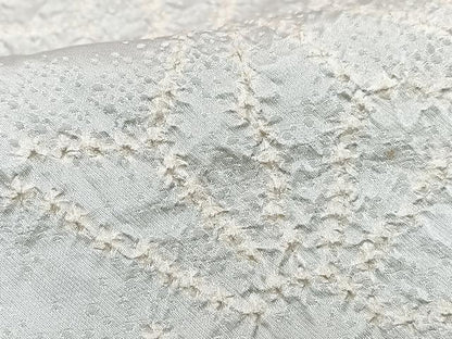 平和屋着物■色留訪問着　絞り　麻の葉文様　青海波　正絹　逸品　CABI6862xe