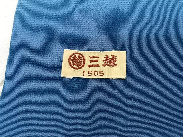 平和屋着物■色留訪問着　絞り　麻の葉文様　青海波　正絹　逸品　CABI6862xe