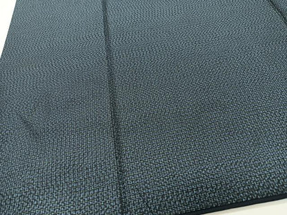 平和屋着物■男性　本場筑前博多織　アンサンブル　絣文様　正絹　逸品　CABI6866xe