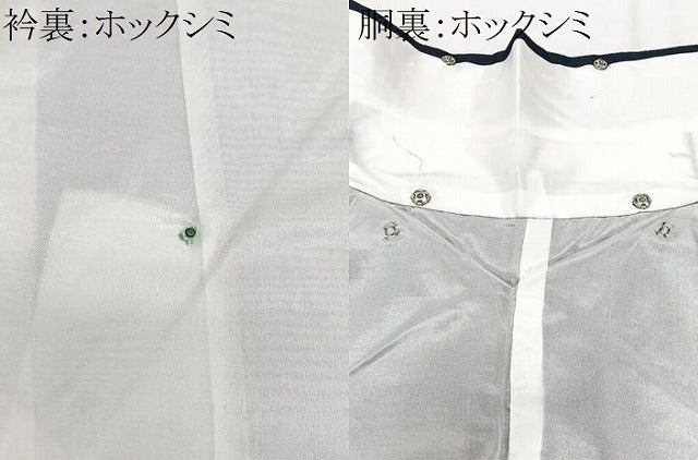 平和屋着物■上質な紬　間道　正絹　逸品　CABI6885xe
