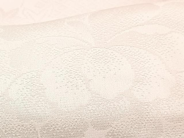 平和屋着物■長襦袢　袷　舞花地紋　正絹　逸品　CABI6893xe