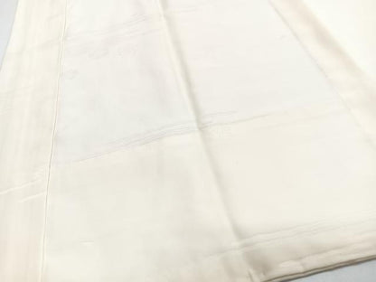 平和屋着物■長襦袢　無双仕立て　舞桜地紋　正絹　逸品　CABI6897xe