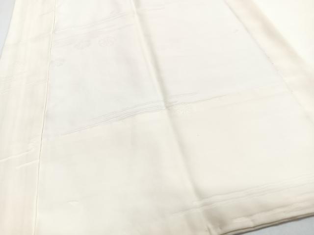 平和屋着物■長襦袢　無双仕立て　舞桜地紋　正絹　逸品　CABI6897xe