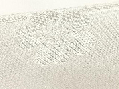 平和屋着物■長襦袢　無双仕立て　舞桜地紋　正絹　逸品　CABI6897xe