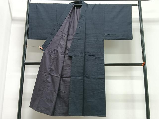 平和屋着物■上質な紬　褐返色　正絹　逸品　CABI6900xe