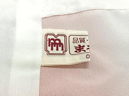 平和屋着物■訪問着　草花文　暈し染め　金銀彩　まるやま扱い　正絹　逸品　CABI6901xe