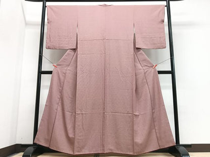 平和屋着物■江戸小紋　鮫小紋柄　正絹　逸品　CABI6906xe