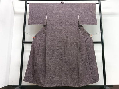 平和屋着物■上質な小紋　菊尽くし　正絹　逸品　CABI6913xe
