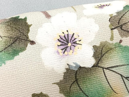 平和屋着物■訪問着　作家物　枝花文　暈し染め　正絹　逸品　CABI6916xe