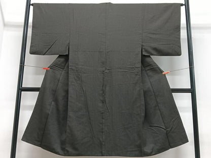 平和屋着物■男性　紬　縞　正絹　逸品　CABI6920xe