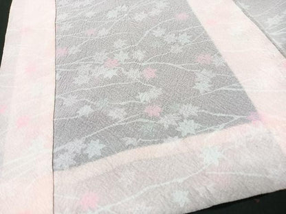 平和屋着物■長襦袢　無双仕立て　枝楓文　正絹　逸品　CABI6932xe