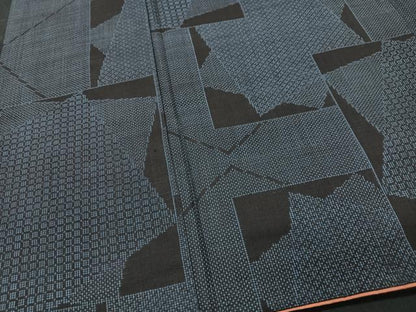 平和屋着物■本場大島紬　色紙重ね文　正絹　逸品　CABI6933xe