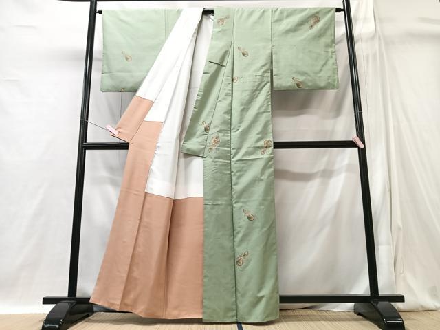 平和屋着物■上質な紬　瓢箪　正絹　逸品　CABI6941xe