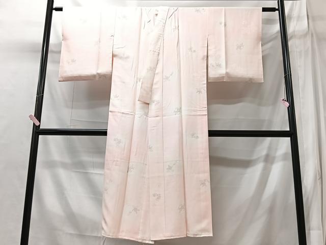 平和屋着物■長襦袢　袷　舞花文　暈し染め　正絹　逸品　CABI6948xe