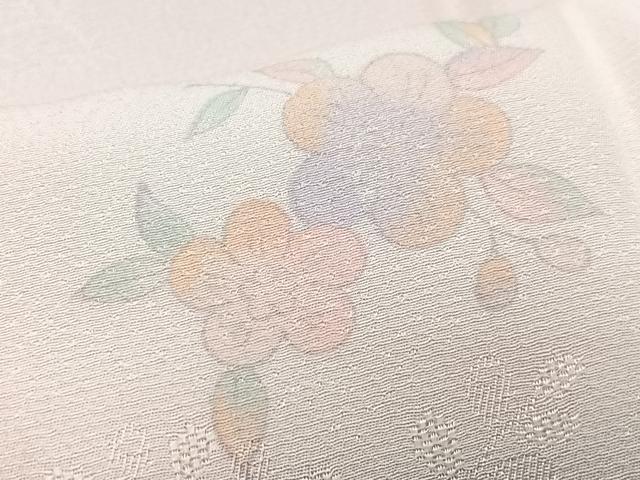 平和屋着物■長襦袢　袷　舞花文　暈し染め　正絹　逸品　CABI6948xe