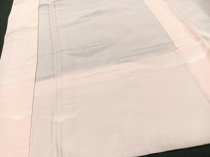平和屋着物■長襦袢　無双仕立て　遠山地紋　正絹　逸品　CABI6959xe