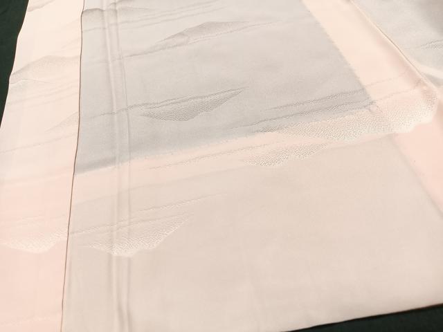 平和屋着物■長襦袢　無双仕立て　遠山地紋　正絹　逸品　CABI6959xe