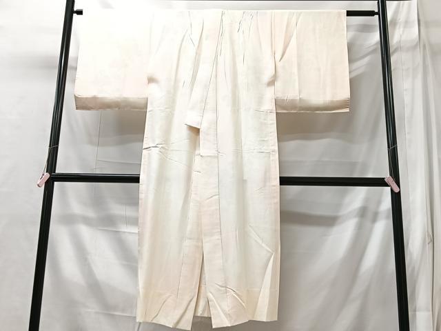 平和屋着物■長襦袢　無双仕立て　舞花地紋　正絹　逸品　CABI6962xe