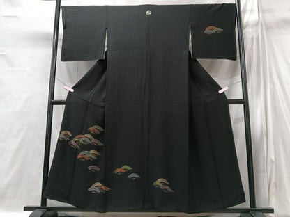 平和屋着物■訪問着　立波文　金彩　正絹　逸品　CABI6965xe