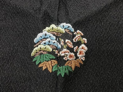 平和屋着物■訪問着　立波文　金彩　正絹　逸品　CABI6965xe