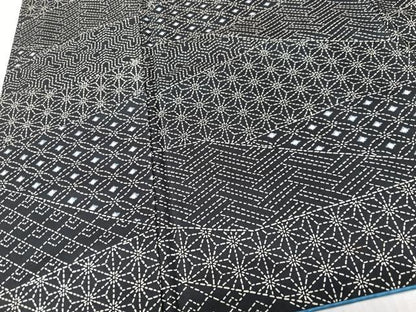 平和屋着物■本場大島紬　切嵌幾何学文様　正絹　逸品　CABI6966xe