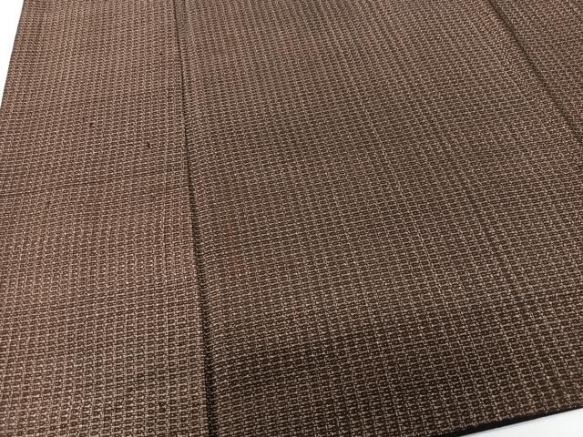 平和屋着物■男性　紬　亀甲文　正絹　逸品　CABI6968xe