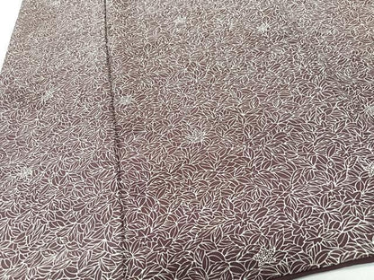 平和屋着物■上質な小紋　葉尽くし　正絹　逸品　CABI6977xe