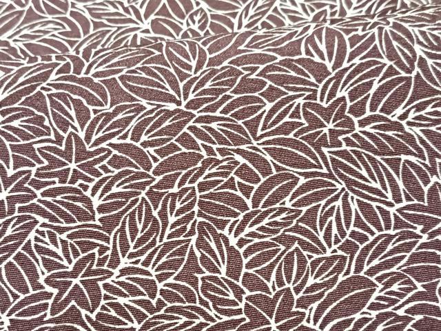平和屋着物■上質な小紋　葉尽くし　正絹　逸品　CABI6977xe