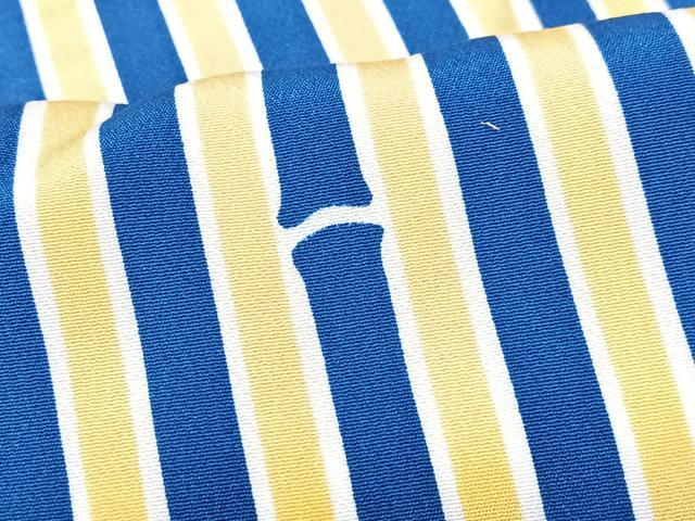 平和屋着物■小紋　竹間道　胴抜き仕立て　洗える着物　CABI6990xe