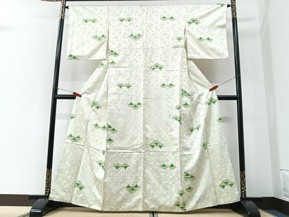 平和屋着物■小紋　青海波　洗える着物　CABI6993xe