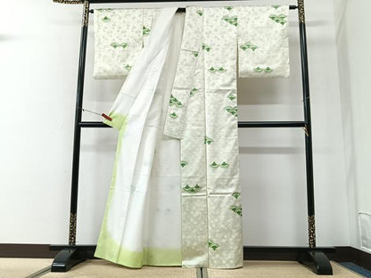 平和屋着物■小紋　青海波　洗える着物　CABI6993xe