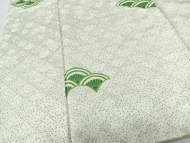 平和屋着物■小紋　青海波　洗える着物　CABI6993xe
