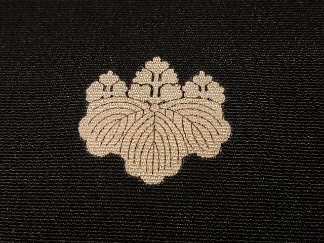 平和屋着物■豪華黒留袖　刺繍　鳳凰花文　金銀糸　正絹　逸品　CABI7012xe
