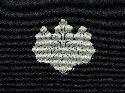 平和屋着物■黒留袖　草花文　暈し染め　金彩　洗える着物　CABI7014xe