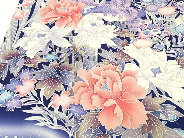 平和屋着物■豪華振袖　草花文　暈し染め　正絹　逸品　CABI7020xe