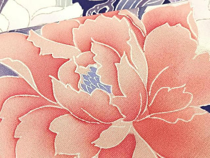 平和屋着物■豪華振袖　草花文　暈し染め　正絹　逸品　CABI7020xe