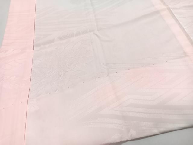平和屋着物■振袖用長襦袢　紗綾形花地紋　洗える着物　CABI7021xe