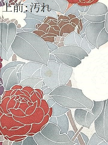 平和屋着物■訪問着　枝花文　暈し染め　金彩　正絹　逸品　CABI7043xe