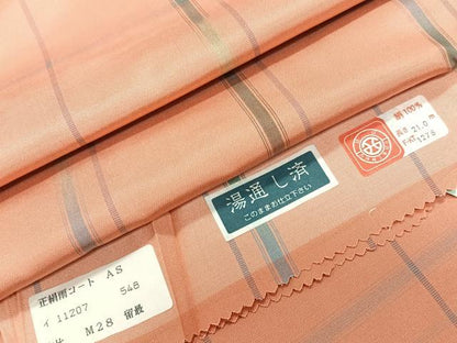 平和屋着物■西陣　紬　舞花文　そごう百貨店　証紙付き　正絹　逸品　CABI7046xe