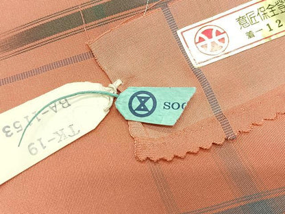 平和屋着物■西陣　紬　舞花文　そごう百貨店　証紙付き　正絹　逸品　CABI7046xe
