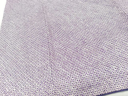 平和屋着物■大変加工の良い総絞り小紋　正絹　逸品　CABI7049xe