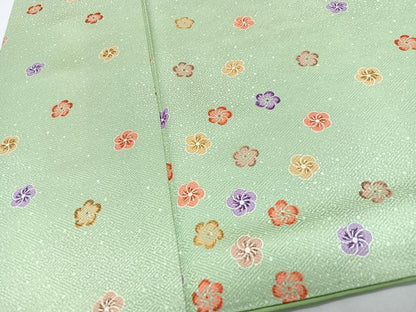 平和屋着物■上質な小紋　舞花文　正絹　逸品　CABI7061xe