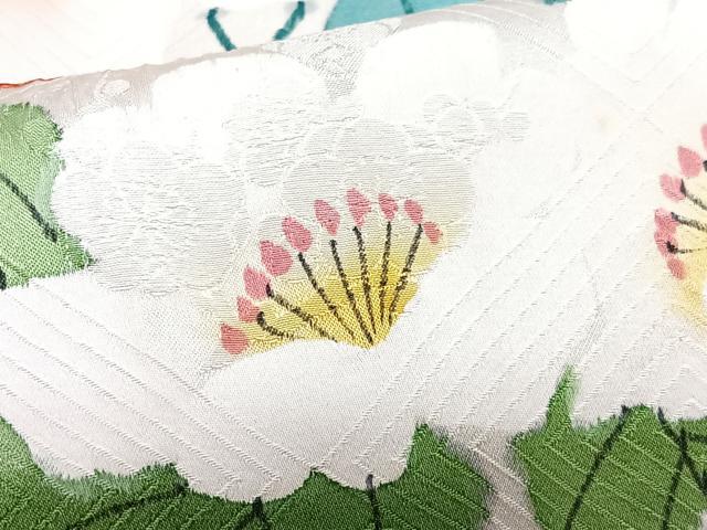 平和屋着物■豪華振袖　手描き　絞り　流水草花文　正絹　逸品　CABI7067xe