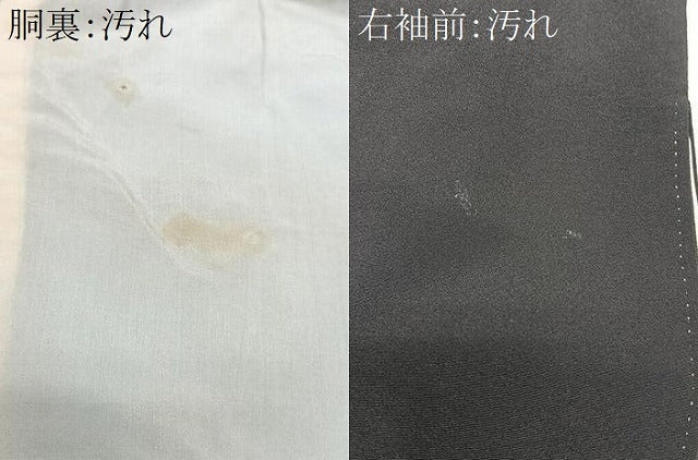 平和屋着物■豪華黒留袖　駒刺繍　飛鶴雲取り花文　金彩　正絹　逸品　CABI7096xe